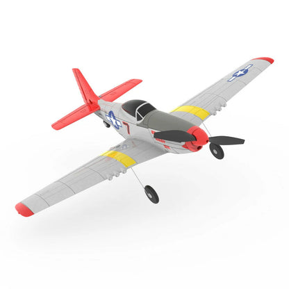 Volantex Mustang P-51D RC Plane 400mm Wingspan 2.4G 6-Axis Gyro Airplane One Key Return EPP for Beginner