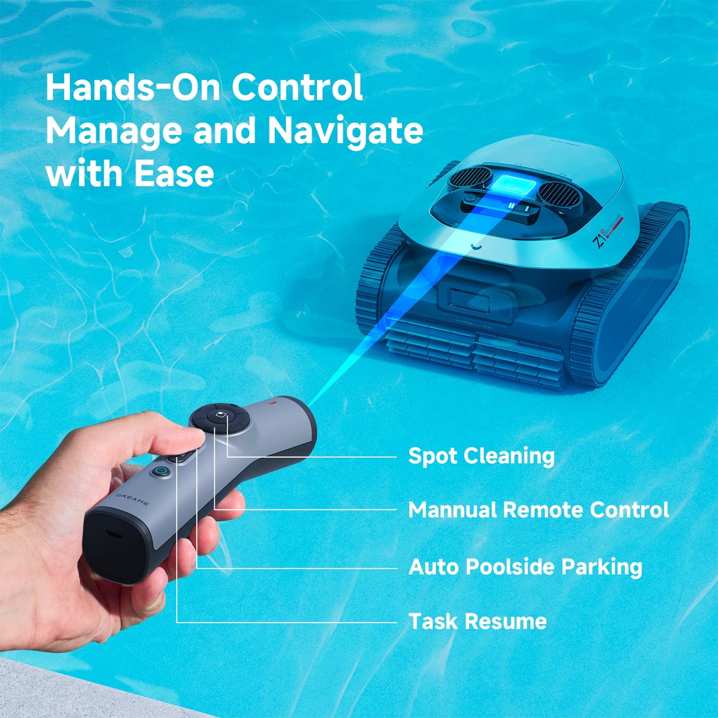 Dream Z1 Pro Robotic Pool Cleaner- Weekly Flash Sale