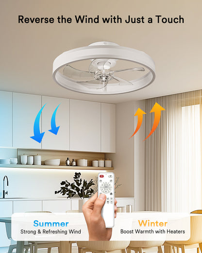 Lumary Smart Ceiling Fans with Lights