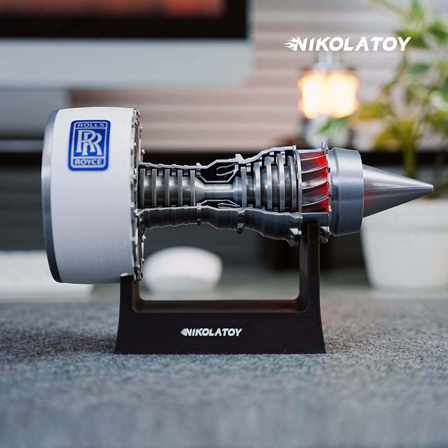 All New TR900 Turbofan Engine Model (23cm / 9in)