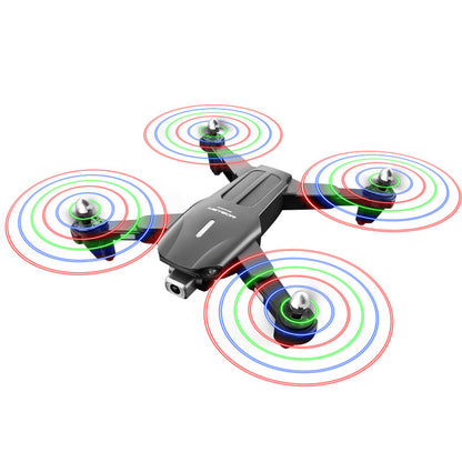 RC Drone K106 OAS GPS 4K HD Dual Camera Obstacle Avoidance Cool Colorful LED lights