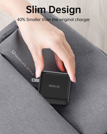 MOKiN 140W USB-C Charger - Fast Charging for iPhones, Laptops, Tablets
