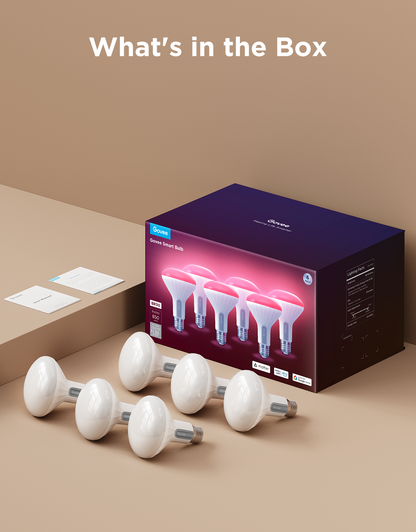 Govee E26 Smart LED Colored Light Bulbs