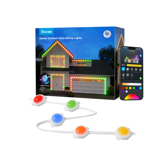 Refurbished Govee Outdoor Dot String Lights