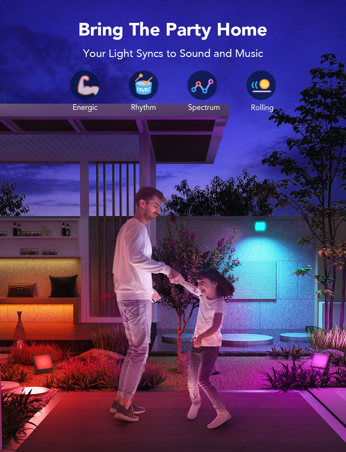 مصابيح LED الذكية Govee RGBICWW