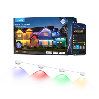 Refurbished Govee Permanent Outdoor Lights Pro