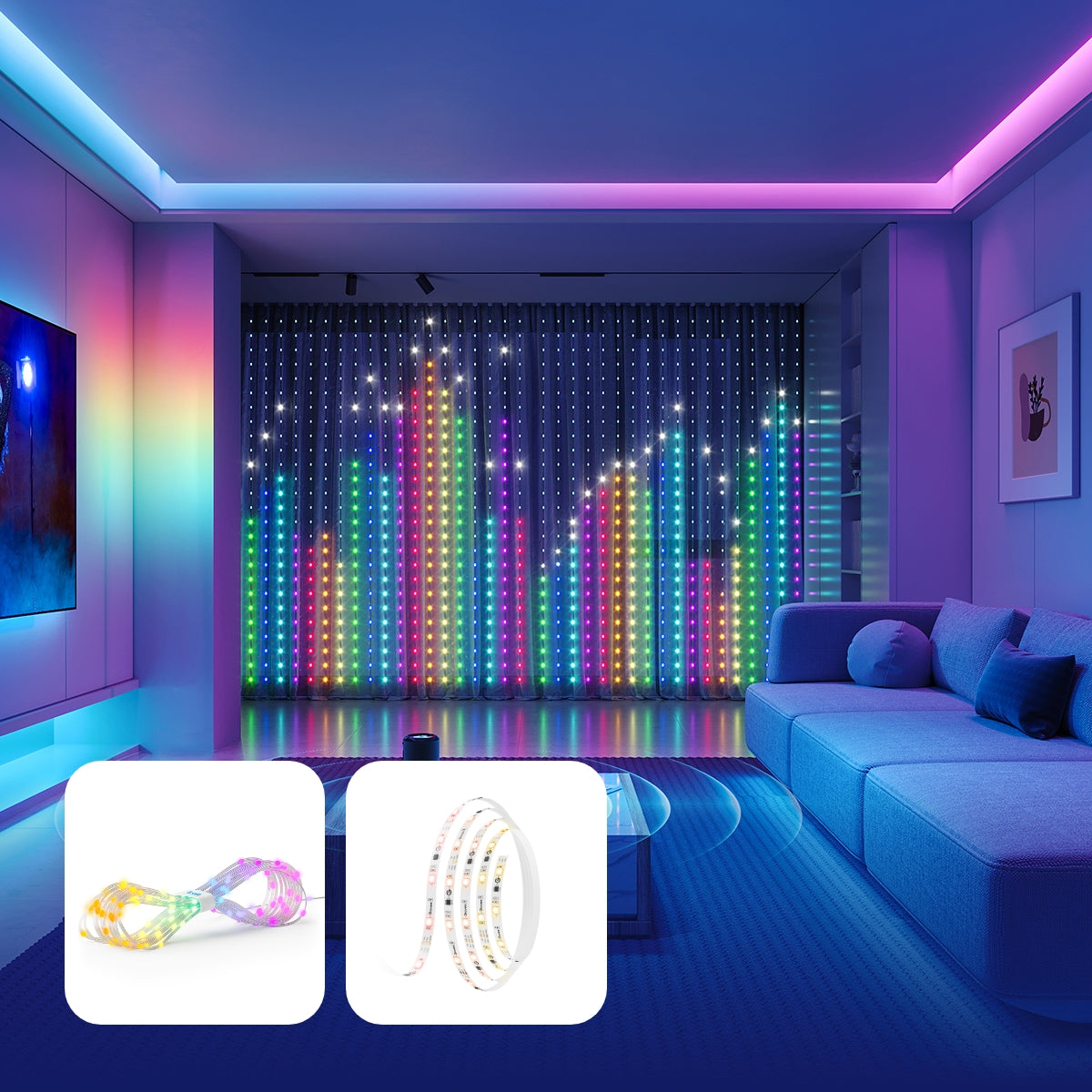 Govee Curtain Lights