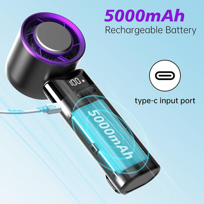 BKC Foldable Portable Handheld Cooling Fan