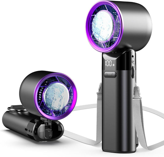 BKC Foldable Portable Handheld Cooling Fan