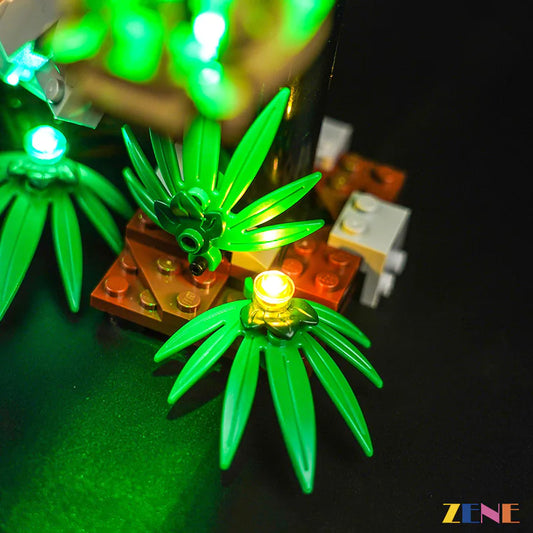 Kit de iluminación para LEGO Dinosaur Fossils T-rex Skull n.° 76964