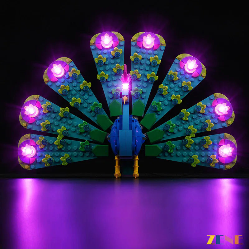 Kit de iluminación para LEGO Exotic Peacock n.° 31157
