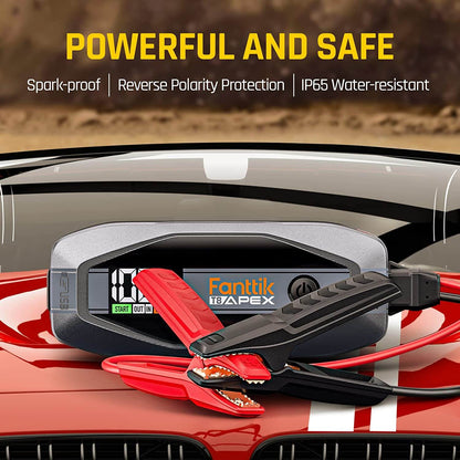 Fanttik T8 APEX 2000 Amp Jump Starter and E1 PRO Precision Electric Screwdriver