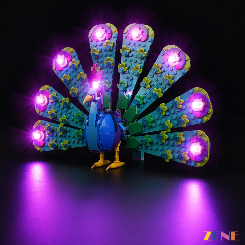 Kit de iluminación para LEGO Exotic Peacock n.° 31157