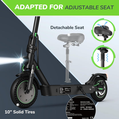 S9Max 500W Upgraded Electric Scooter