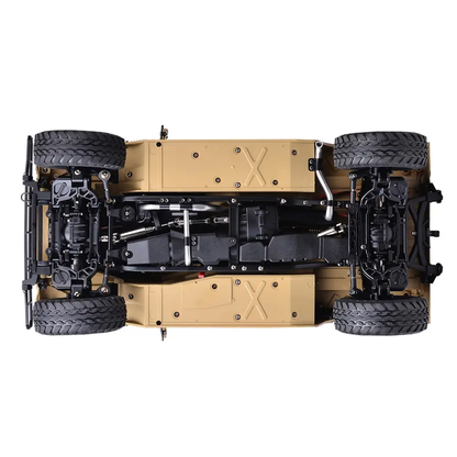 HG P408 4WD RC Car U.S Hummer 1/10 2.4G Military Vehicle Truck Toys Gifts