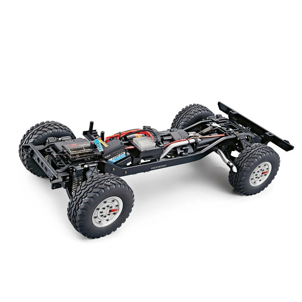 HG P415 1/10 RC Car 4x4 16CH Hummer 2.4G Alloy Version Model Truck Toys Gifts