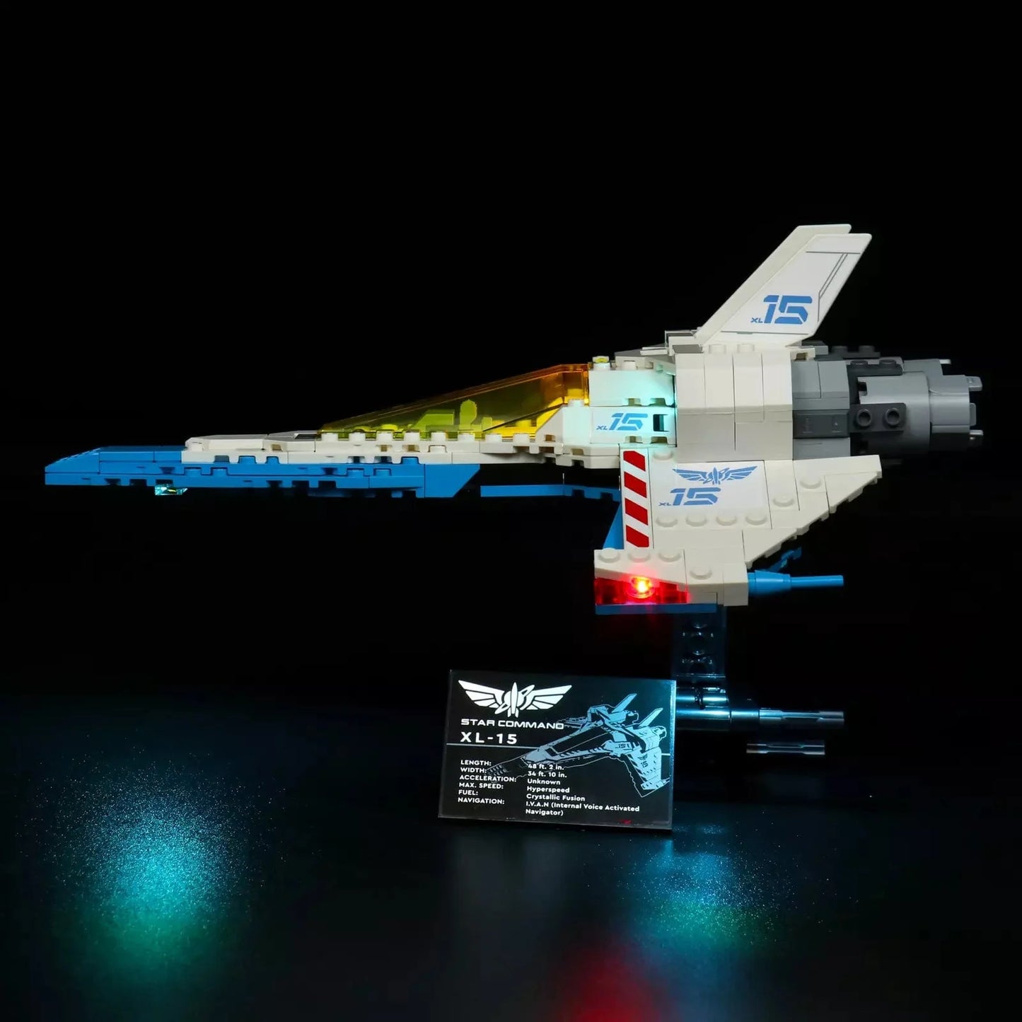 Kit de iluminación LEGO XL-15 Spaceship n.° 76832