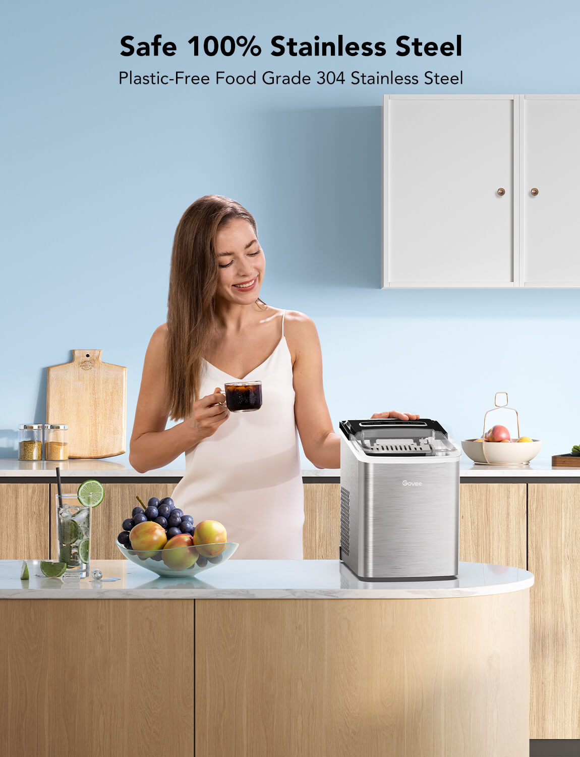 Refurbished GoveeLife Portable Countertop Ice Maker