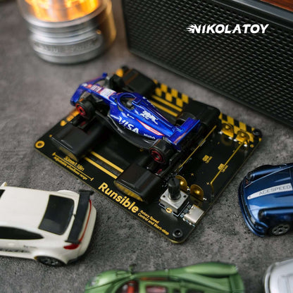 1:64 Desktop Car Model Horsepower Test Machine RUNSIBLE 64