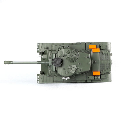 RC Tank US M26 Pershing ZY 814 PRO 1:18 RC Car Metal Track Metal Road Wheels Electric Battle RC Tank Toy
