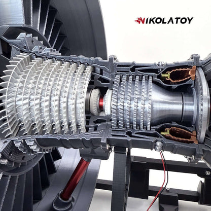 Highly Restored Rolls Royce Trent 900 Turbofan Engine Model (55cm/22in)