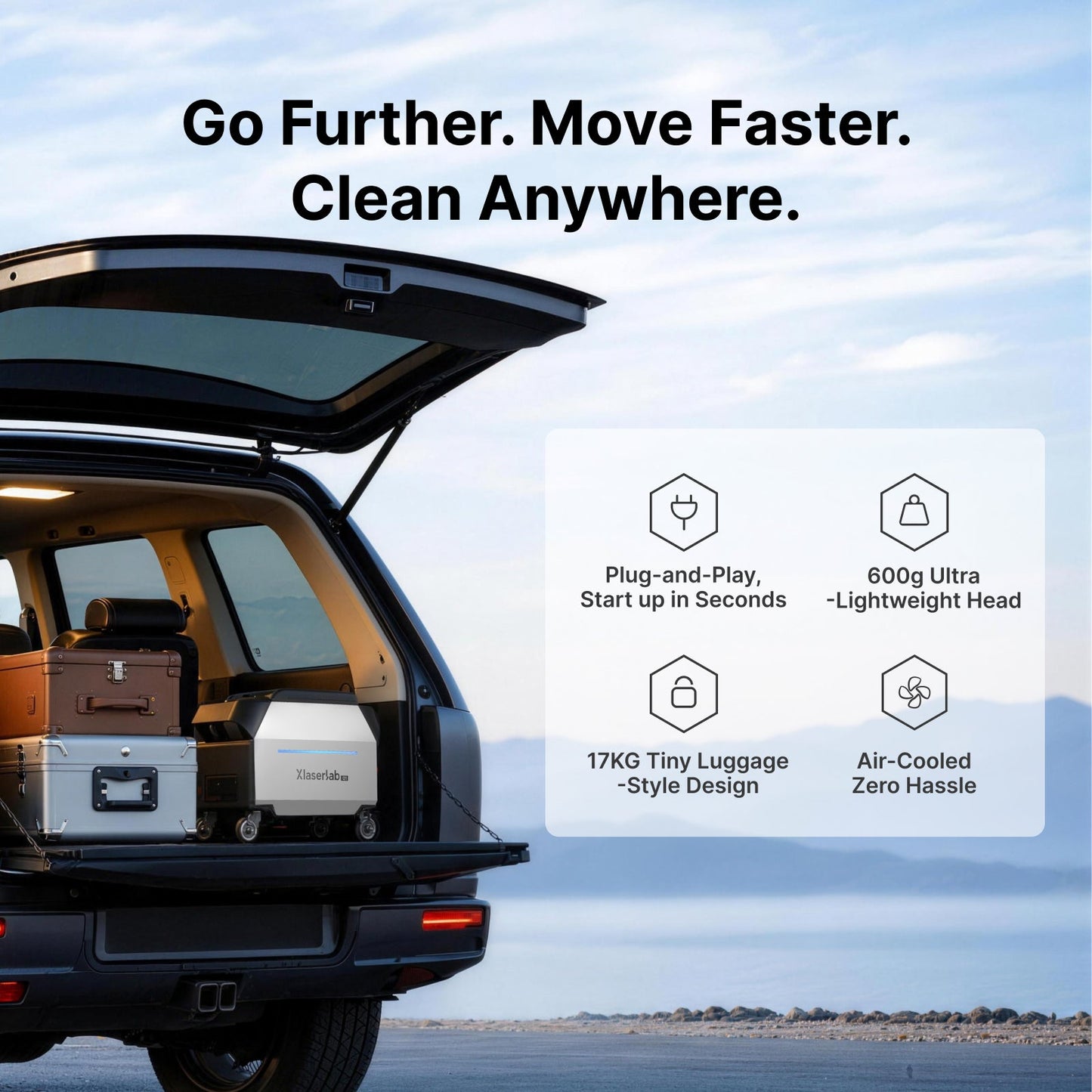 Xlaserlab Q1 Laser Cleaner & Engraver