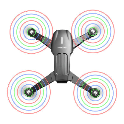 RC Drone K106 OAS GPS 4K HD Dual Camera Obstacle Avoidance Cool Colorful LED lights