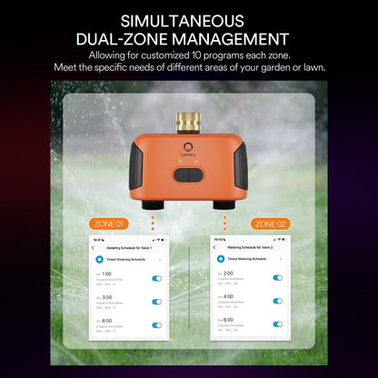 Lumary Smart Water Timer 2 Zone