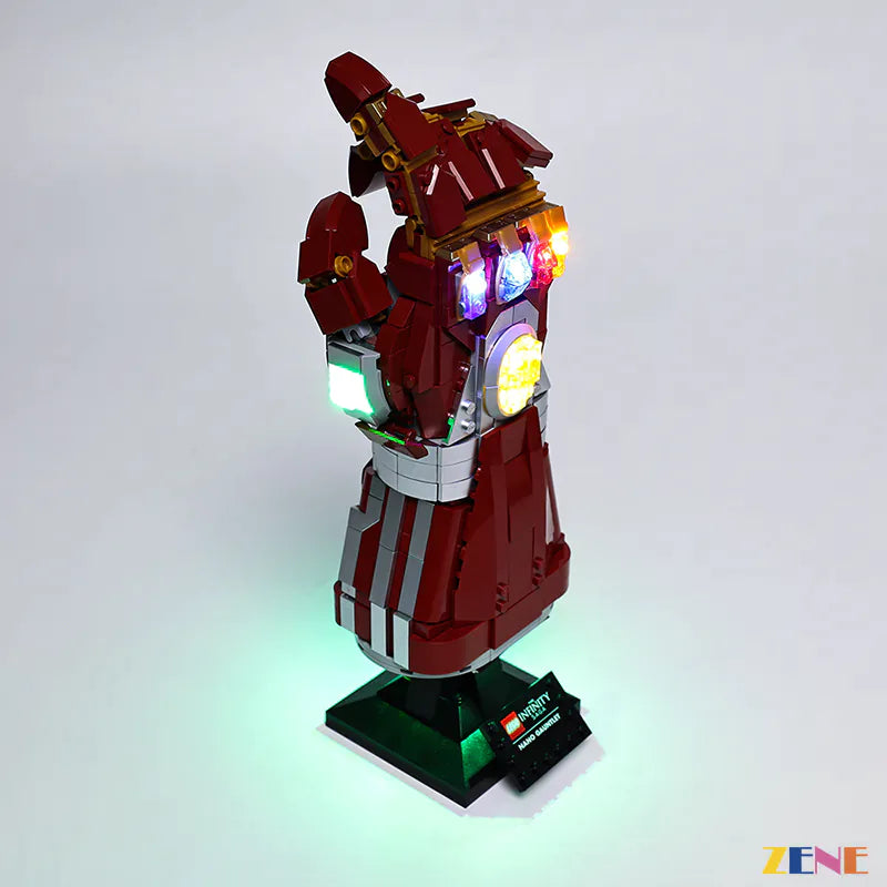 Kit de iluminación LEGO Nano Gauntlet n.° 76223
