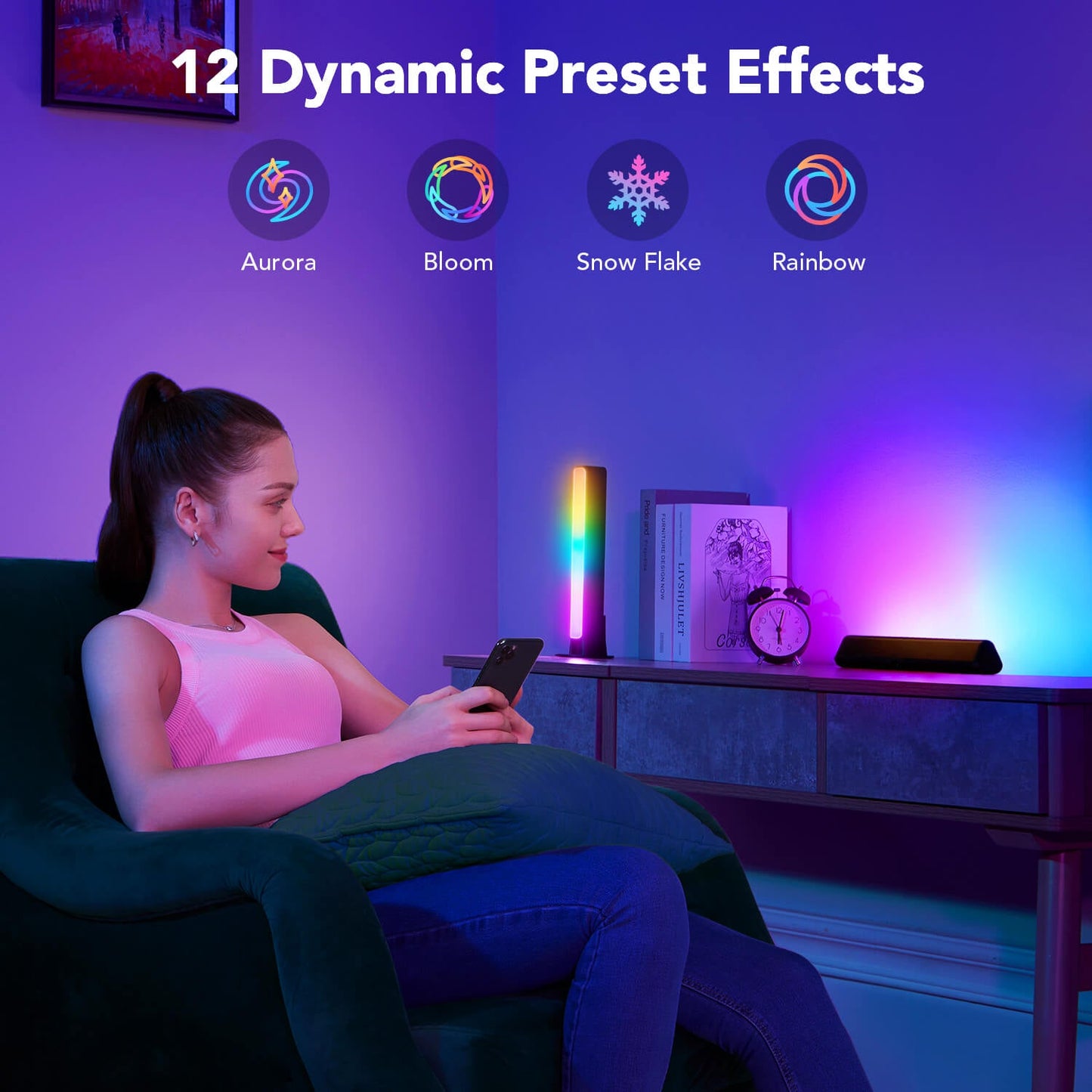 Refurbished RGBICWW WiFi + Bluetooth Flow Plus Light Bars