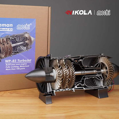 Fighter Jet Turbojet Engine - DIY KIT