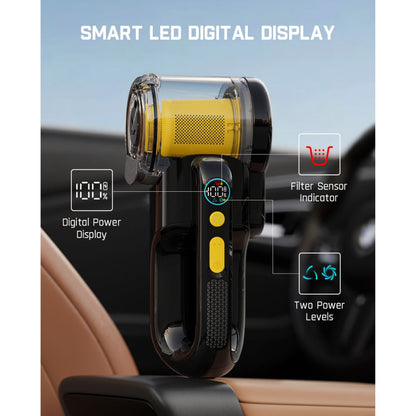 Fanttik E1 Max Precision Electric Screwdriver and V10 APEX Foldable Car Vacuum