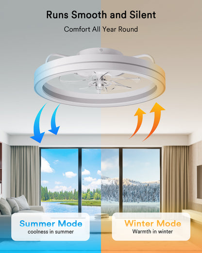 Lumary Smart LED  Fan with Night Light