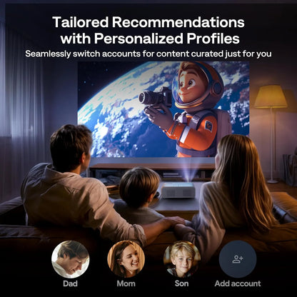 Aurzen EAZZE D1G Google TV Smart Projector
