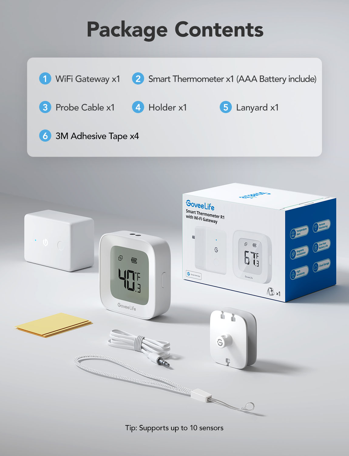 GoveeLife Smart Thermometer R1