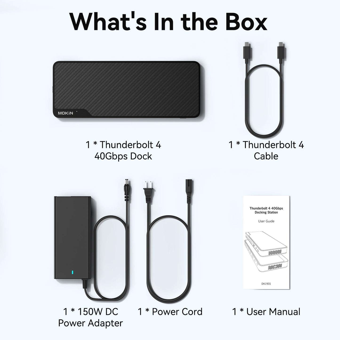 MOKiN 16-IN-1 Thunderbolt™ 4 Laptop Docking Station