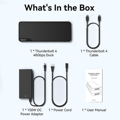 MOKiN 16-IN-1 Thunderbolt™ 4 Laptop Docking Station