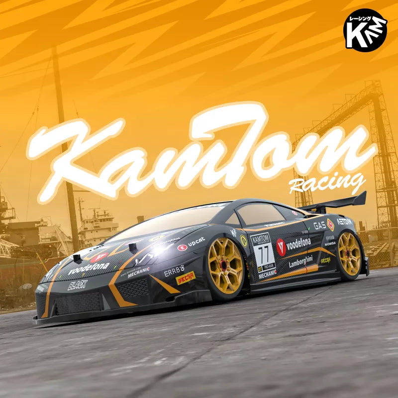 KAMTOM KM18193 RC Drift Car 1:18 4WD Full-Scale Professional Drift Model Car High Speed Racing Car With Light