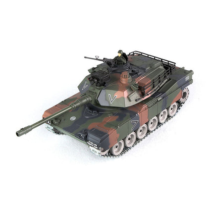 RC Tank US M1A2 ZY 817 PRO 1:18 RC Car Metal Track Metal Road Wheels Electric Battle RC Tank Toy