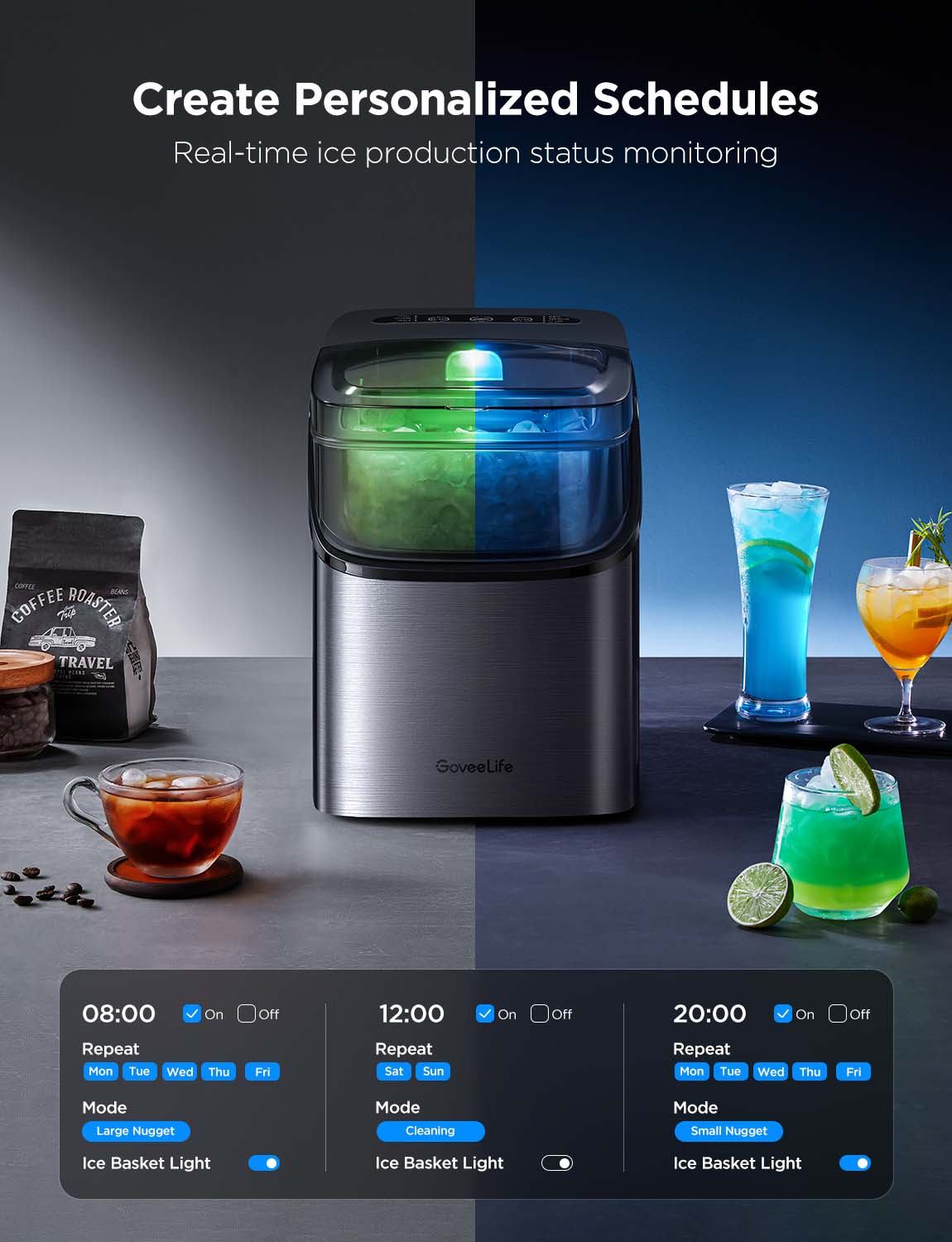 GoveeLife Smart Countertop Ice Maker 1s