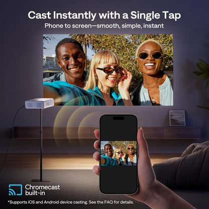 Aurzen EAZZE D1G Google TV Smart Projector