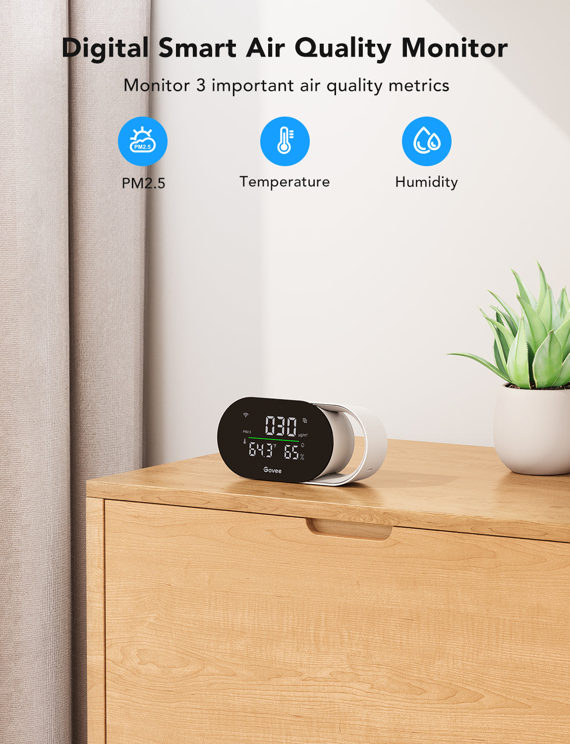 Refurbished Govee Smart Air Quality Monitor