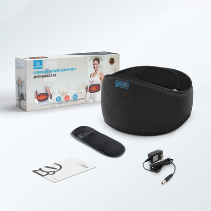 وسادة تدفئة لاسلكية من كومفير لتخفيف آلام الظهر مع حرارة CF-6006C-CA