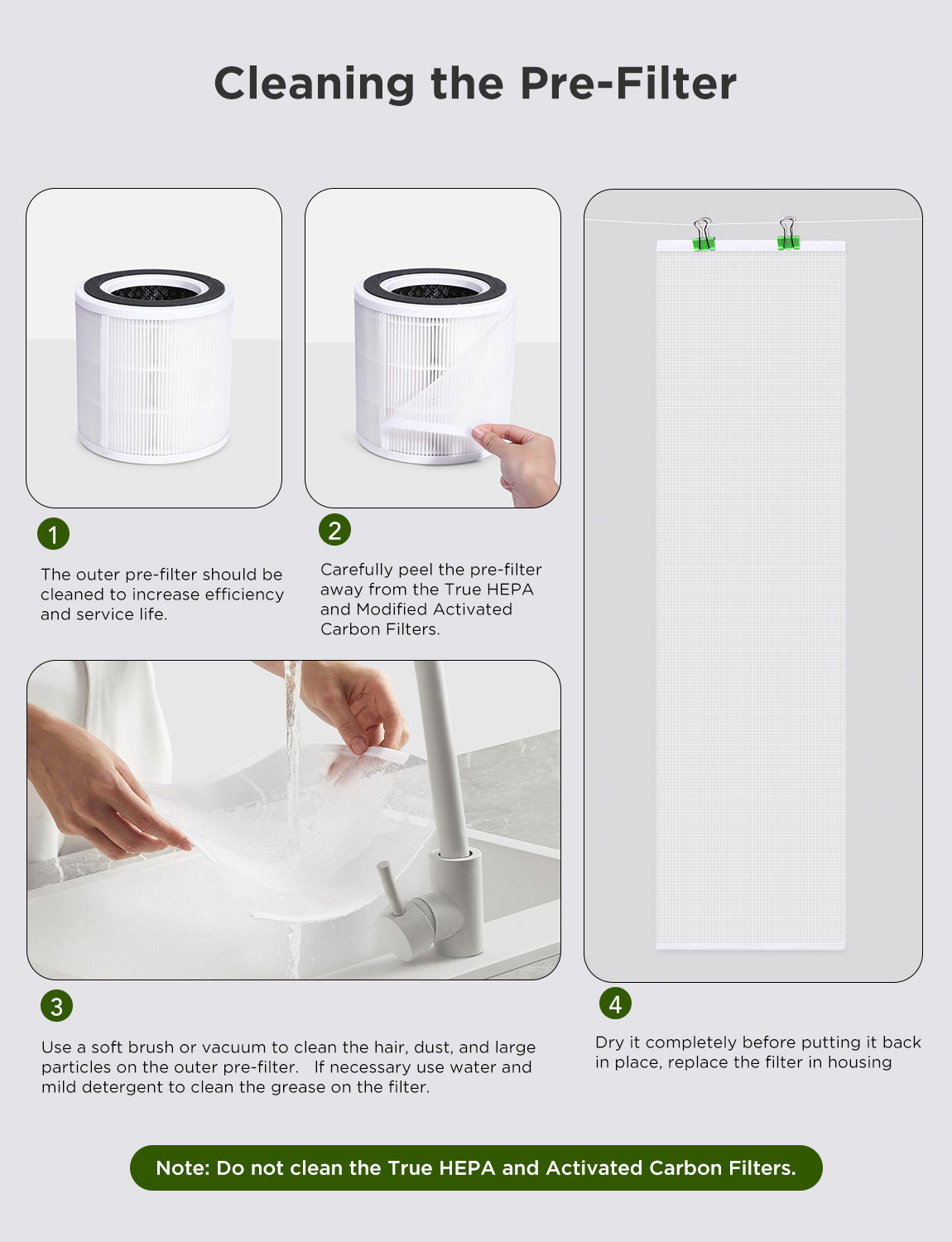 Refurbished GoveeLife Smart Air Purifier 2 Pro