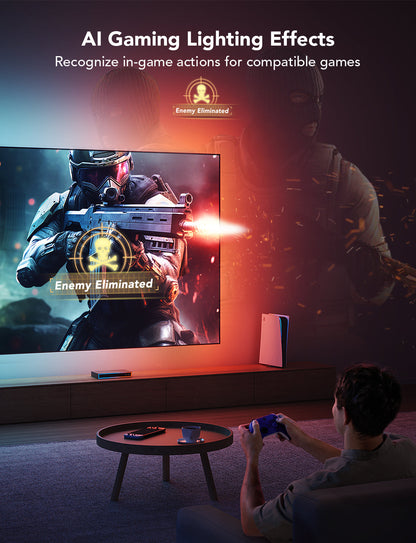 Refurbished Govee AI Gaming Sync Box & Strip Light Kit