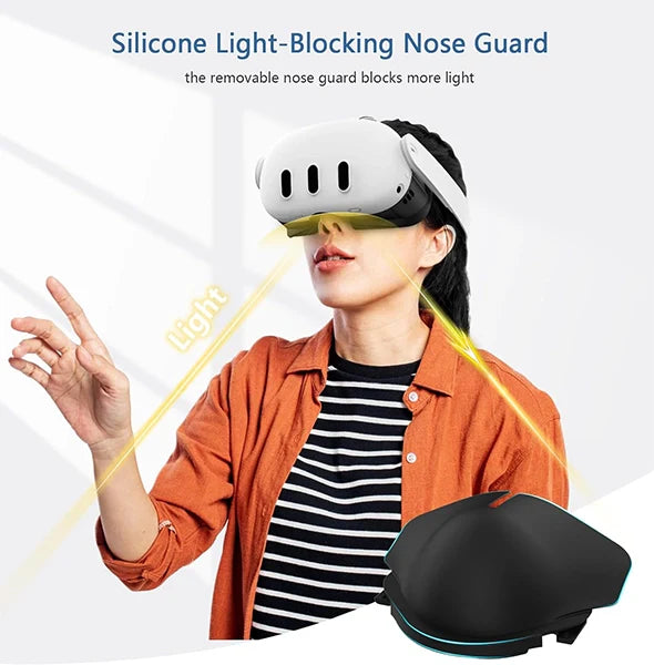 AMVR Face Cover Pad Facial Interface Compatible with Meta/Oculus Quest 3