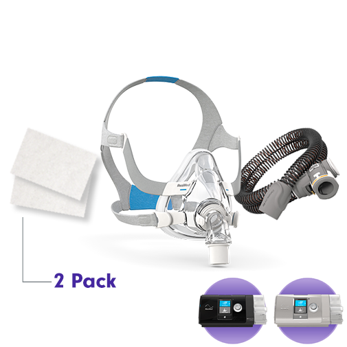 AirTouch F20 with ClimateLineAir Tube & 2 Filters for AirSense 10
