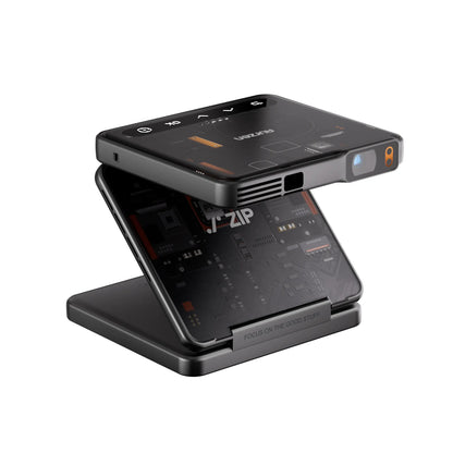 Aurzen ZIP Tri-Fold Portable Mini Projector | US Version