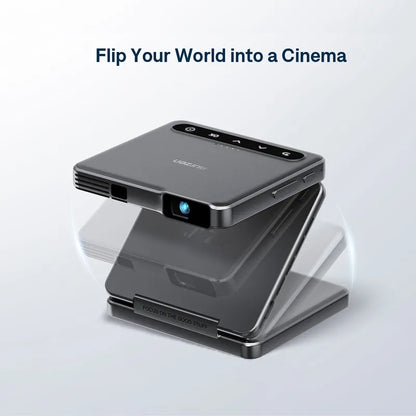 Aurzen ZIP Tri-Fold Portable Mini Projector