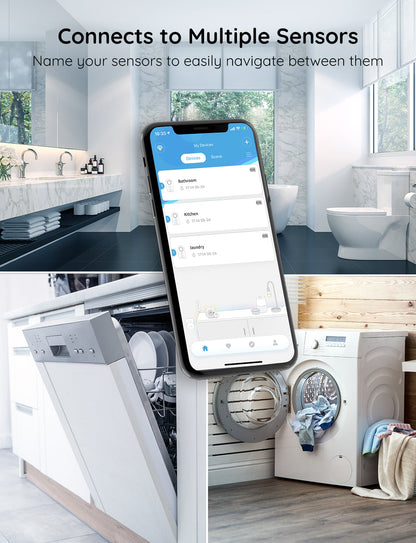 Refurbished Govee Wi-Fi Water Sensors Alarm